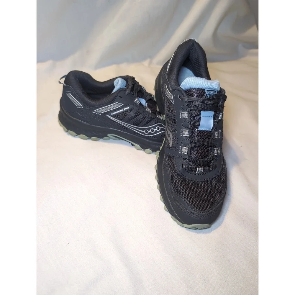 Saucony Excursion TR13 Shoes Womens Sz 8.5 Dark Gray Running Sneakers S10524-20